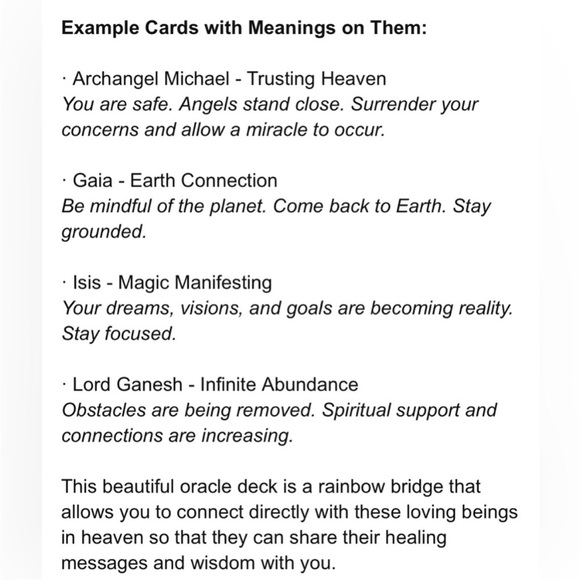 Keepers of the Light Oracle Cards Kyle Gray NWOT - Picture 14 of 16